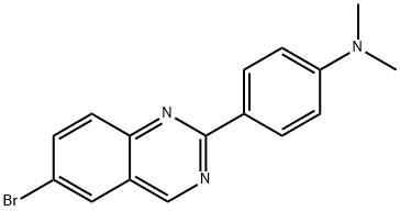 cas:474013-06-4|4-(6-bromoquinazolin-2-yl)-N,N-dimethyliline