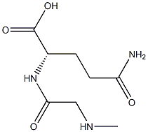 cas:1308974-06-2|(2S)-4-carbamoyl-2-[2-(methylamino)acetamido]butoic acid