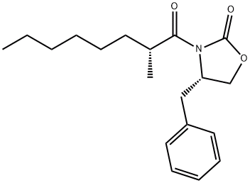 cas:152899-15-5|<3(2'R),4S>-3-(2-Methyl-1-oxooctyl)-4-(phenylmethyl)-2-oxazolidinone