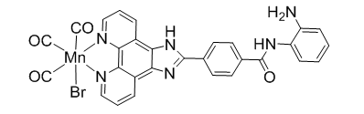 CO前药,分子式：C29H20BrMnN6O4,分子量：651.35A