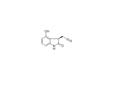 2-(4-Hydroxy-2-oxoindolin-3-yl)acetonitrile|cas:1380540-77-1