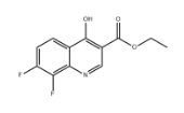 7,8-Difluoro-4-hydroxyquinoline-3-carboxylic acid ethyl ester|cas228728-81-2