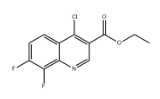 4-Chloro-7,8-difluoroquinoline-3-carboxylic acid ethyl ester|cas318685-51-7