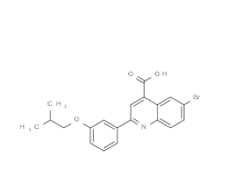 6-溴-2-(3-异丁氧基苯基)-喹啉-4-羧酸|cas489451-29-8
