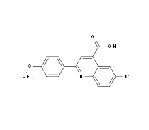 6-溴-2-(4-甲氧苯基)喹啉-4-羧酸|cas109540-19-4