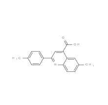 6-甲基-2-(4-甲基苯基)-喹啉-4-羧酸|cas18060-34-9
