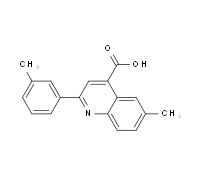 6-甲基-2-(3-甲基苯基)-喹啉-4-羧酸|cas438216-68-3