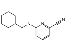 6-(cyclohexylmethylamino)pyridine-2-carbonitrile，CAS:1235441-47-0