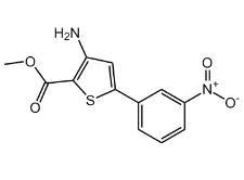 Methyl-3-amino-5-(3-nitrophenyl)thiophene-2-carboxylate，CAS:474843-42-0