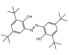 (E)-6,6&#039;-(diazene-1,2-diyl)bis(2,4-di-tert-butylphenol),CAS:145030-81-5