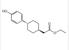 2-[反式-4-(4-羟基苯基)环己基]乙酸乙酯,CAS:1449781-57-0