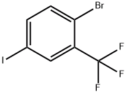 3-三氟甲基-4-溴碘苯, CAS:364-11-4