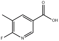 2-氟-3-甲基吡啶-5-羧酸, CAS: 885267-35-6