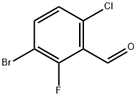 3-溴-6-氯-2-氟苯甲醛, CAS:886615-30-1