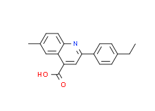 2-(4-乙基苯基)-6-甲基喹啉-4-羧酸|cas438213-03-7