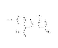 2-(2,5-二甲基苯基)-6-甲基-喹啉-4-羧酸|cas438215-97-5