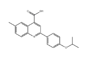 2-(4-异丙氧芬基)-6-甲基-喹啉-4-羧酸|cas438220-76-9