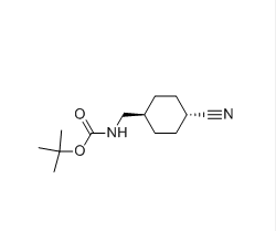 (((1R,4R)-4-氰基环己基)甲基)氨基甲酸 叔丁酯|cas473923-79-4
