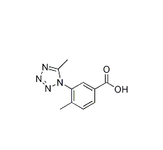 4-Methyl-3-(5-methyl-tetrazol-1-yl)-benzoic acid|cas1000339-18-3