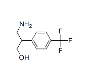 3-(4-三氟甲基苯基)-dl-beta-氨基丙醇,CAS:787615-24-1
