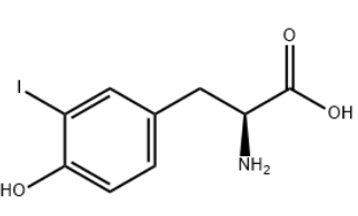3-碘-L-酪氨酸,CAS:70-78-0