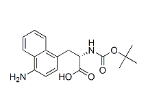 3-(4-氨基-1-萘)-n-boc-l-丙氨酸,CAS:436864-62-9