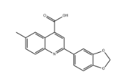 2-(1,3-苯并二唑-5-基)-6-甲基-喹啉-4-羧酸|cas438220-99-6