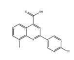 2-(4-氯苯基)-8-甲基-喹啉-4-羧酸|cas107027-43-0