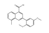 2-(2,5-二甲氧苯基)-8-甲基-喹啉-4-羧酸|cas897566-27-7