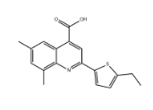 2-(5-乙基噻吩-2-基)-6,8-二甲基-喹啉-4-羧酸|cas438230-08-1