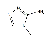 4-甲基-4H-1,2,4-3-氨基-1,2,4-三氮唑,CAS:16681-76-8