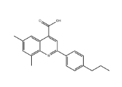 6,8-二甲基-2-(4-丙基苯基)-喹啉-4-羧酸|cas587851-56-7
