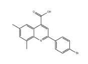 喹啉-4-羧酸,2-(4-溴苯基)-6,8-二甲基-|cas342017-99-6