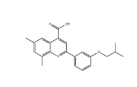 2-(3-异丁氧基苯基)-6,8-二甲基-喹啉-4-羧酸|cas588674-05-9