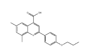 6,8-二甲基-2-(4-丙氧芬基)-喹啉-4-羧酸|cas587851-88-5