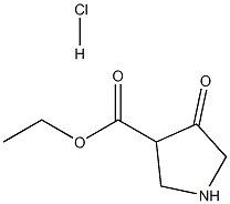 4-氧代-3-吡咯烷羧酸乙酯盐酸盐, CAS:916814-29-4