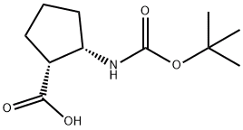 (1R,2S)-2-(BOC-氨基)环戊烷甲酸, CAS:130981-12-3