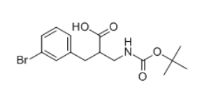 2-N-Boc-2-氨基甲基-3-(3-溴苯基)-丙酸,CAS:886364-87-0
