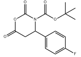 4-(4-氟-苯基)-2,6-二氧代-[1,3]噁嗪烷-3-羧酸叔丁酯,CAS:886362-60-3