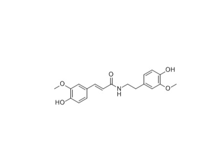 N-Feruloyl-3-methoxytyramine|N-反式阿魏酰-3-甲氧基酪胺|cas:78510-19-7