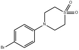 4-(4-溴苯基)硫代吗啉-1,1-二氧化物, CAS:1093878-42-2