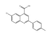 6-氯-2-(4-甲基苯基)-喹啉-4-羧酸|cas103914-61-0