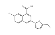 6-氯-2-(5-乙基-2-噻吩)-喹啉-4-羧酸|cas438215-52-2