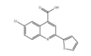 6-氯-2-噻吩-2-基-喹啉-4-羧酸|cas33289-51-9
