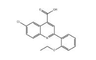 6-氯-2-(2-乙氧苯基)-喹啉-4-羧酸|cas897560-14-4