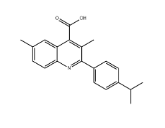 2-(4-异丙苯基)-3,6-二甲基喹啉-4-羧酸|cas438220-22-5