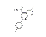 3,6-二甲基-2-(4-甲基苯基)喹啉-4-羧酸|cas898162-33-9