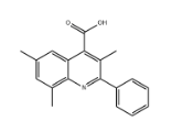 3,6,8-三甲基-2-苯基喹啉-4-羧酸|cas436089-40-6