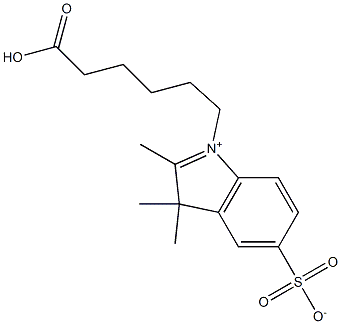 1-(5-羧基己基)-2,3,3-三甲基-3H-吲哚-5-磺酸内盐, CAS:146368-08-3