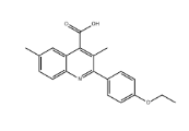 2-(4-乙氧苯基)-3,6-二甲基喹啉-4-羧酸|cas438218-83-8